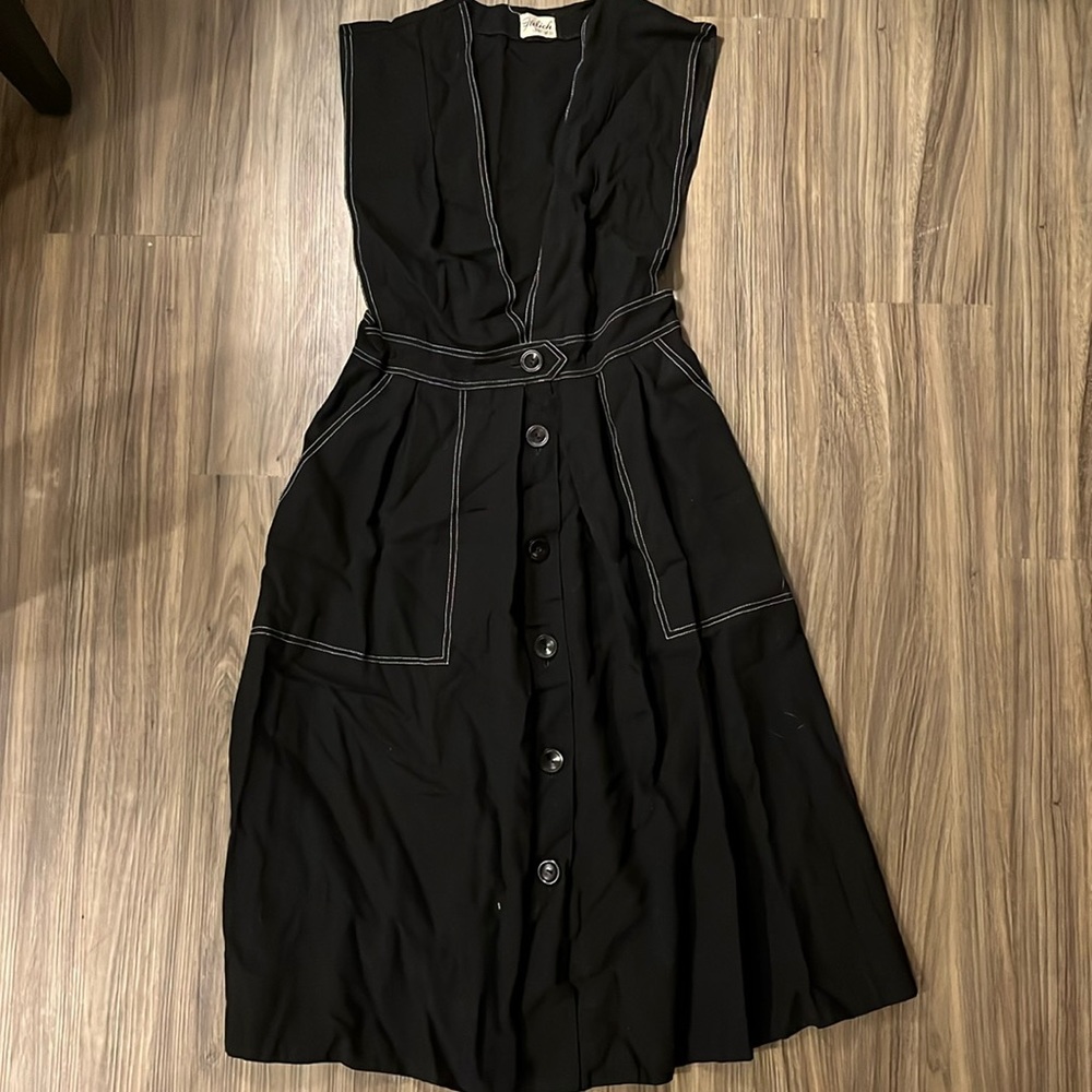 Vintage black dress